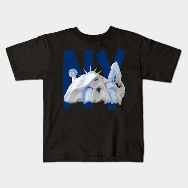 NY Liberty Kids T-Shirt by Raul Baeza